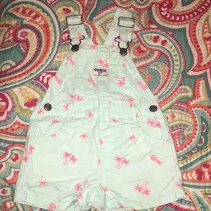 5/$20 Palm Tree & Pineapple Short Overalls 🌴🍍